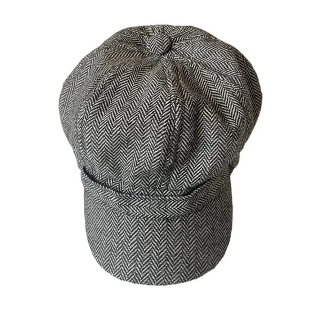 Wool Blend Festival Hat Cap Gray OS